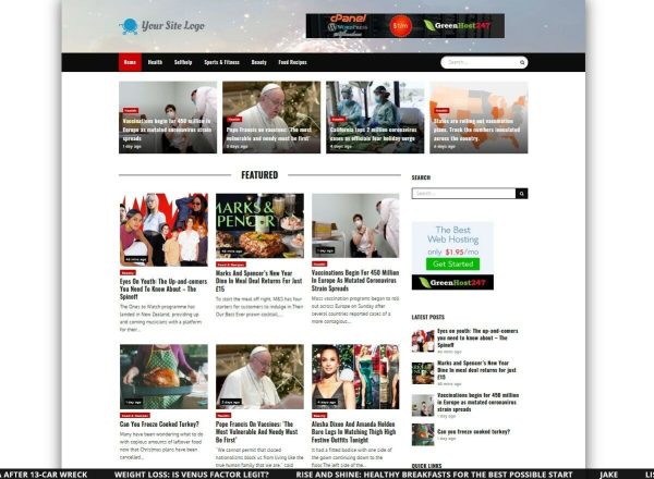 Autopilot HEALTH News Website + Free installation