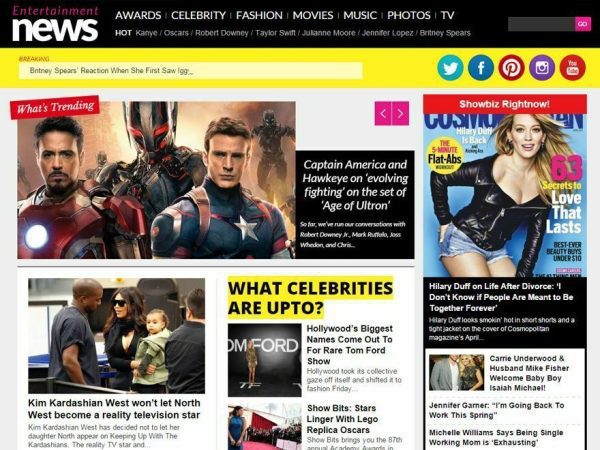 Celebrity Entertainment News Website and Installation with SSL