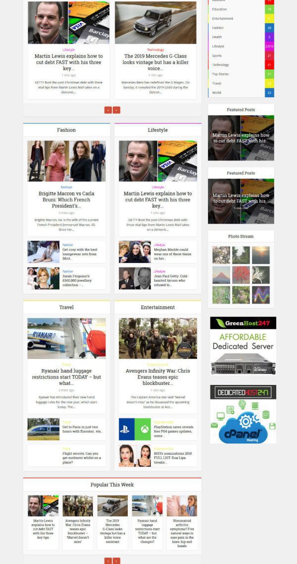 Daily News WebSite + Fully Automatic