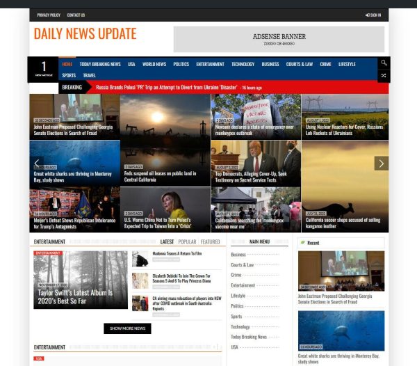 Great  News Website - Automatic Updates  Free Installation