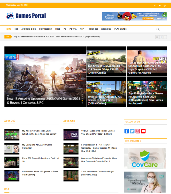 Make Money with Online Gaming website Free installation Free hosting