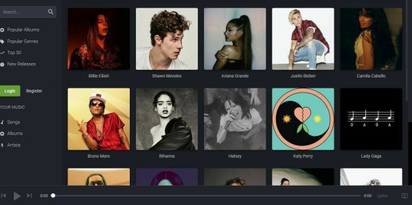 Music and Video Search Engine Streaming Tube Website