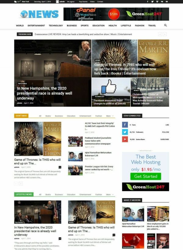 NEWS Website runs on Auto Pilot - Free Installation