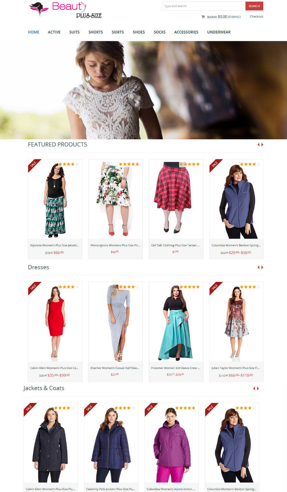 Plus Size Women’s Clothing Store – The Ultimate Amazon Affiliate & Dropshipping Website
