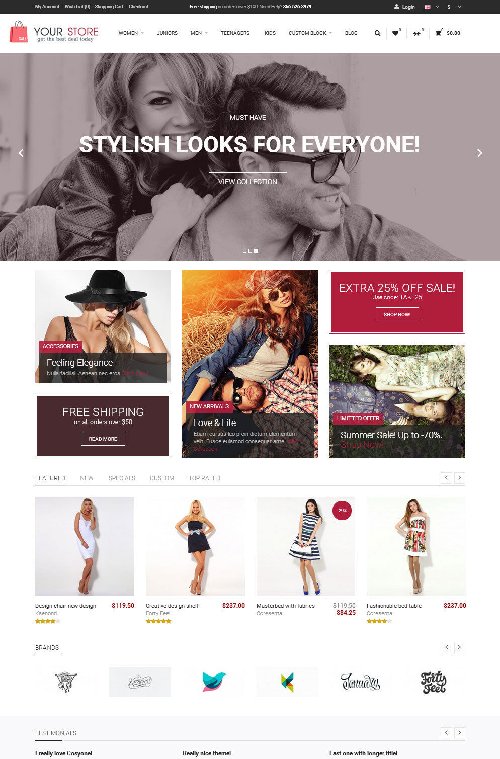 Professional Online Store Ecommerce Website – Multi Vendors