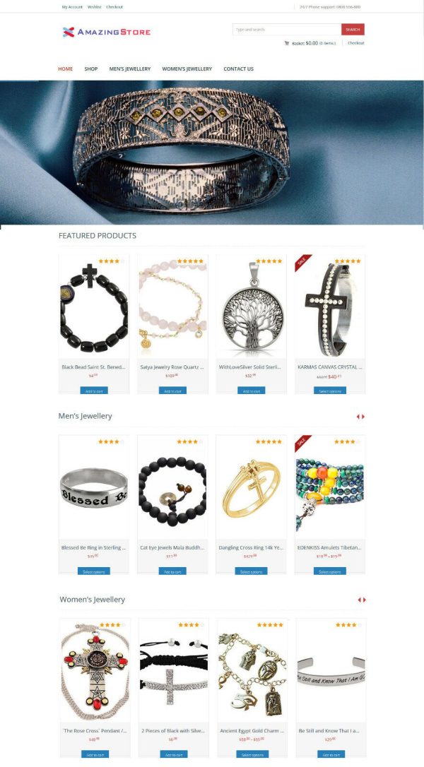 Religious Gifts Online Store - Amazon Affiliate/Dropship Website