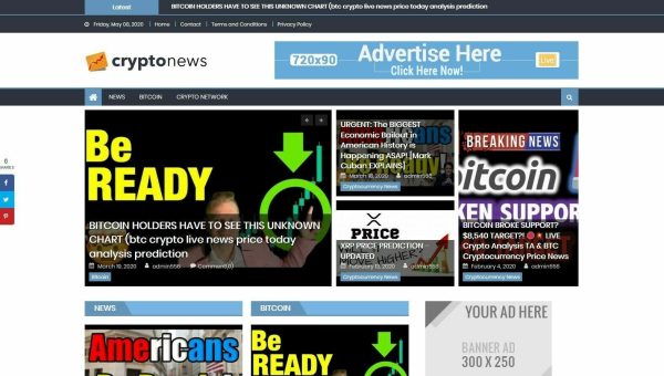 Turnkey CryptoCurrency News Website, AutoPilot