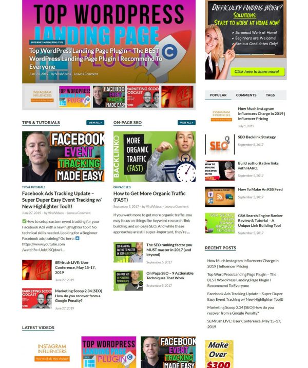 Turnkey SEO Blog Website + AutoPilot
