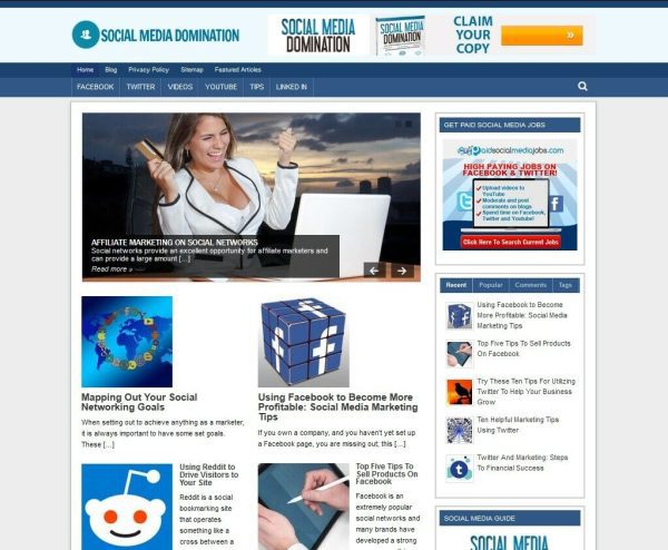 Turnkey Social Media Marketing Website + AutoPilot
