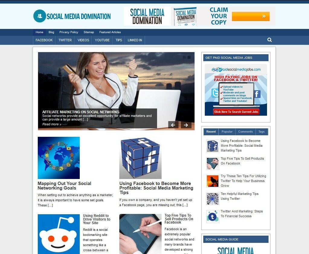 Turnkey Social Media Marketing Website + AutoPilot