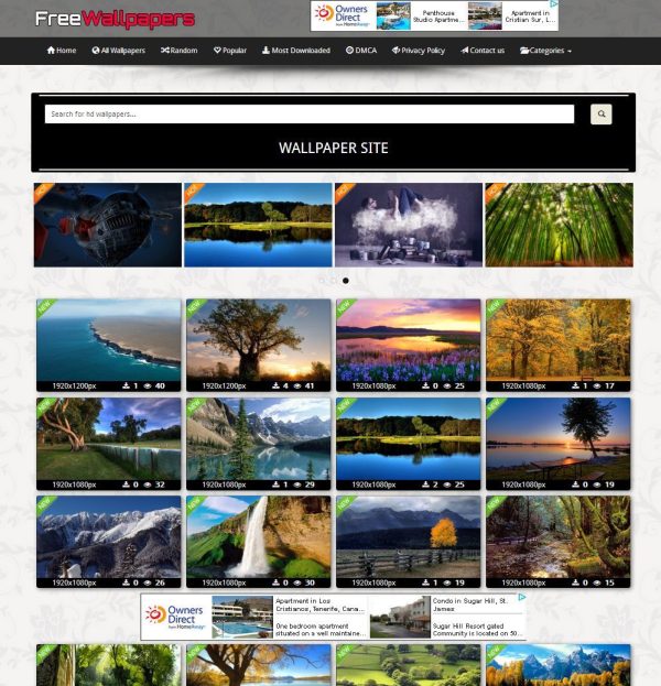 Wallpapers Download WebSite, Free Installation