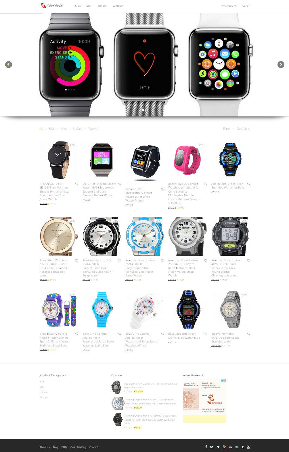 Watch Store – Amazon Affiliate/DropShipping Store on AutoPilot