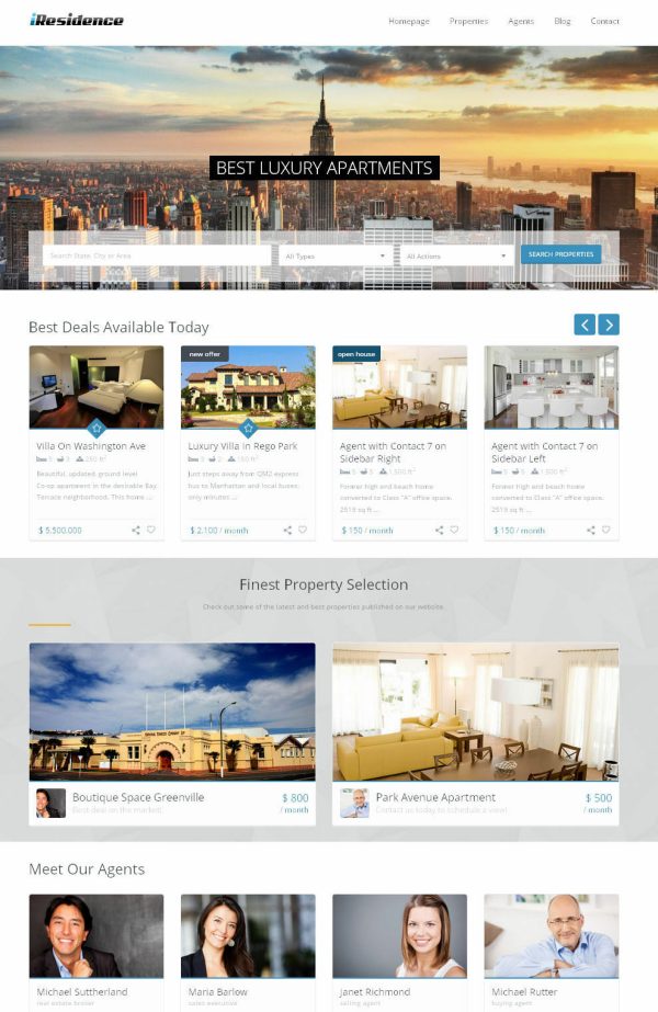 RealEstate Website with Google Mapsing